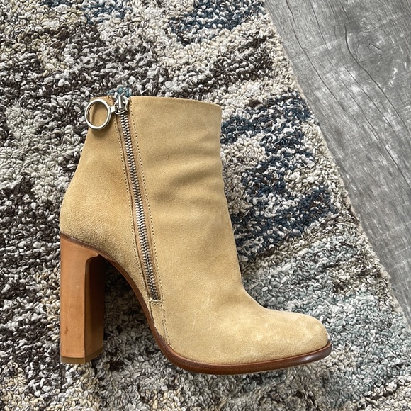 Rag & Bone tan suede ankle boots - Picture 2 of 12